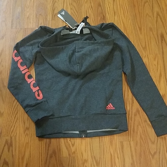 Adidas full zip hoodie sweatshirt - Picture 4 of 4